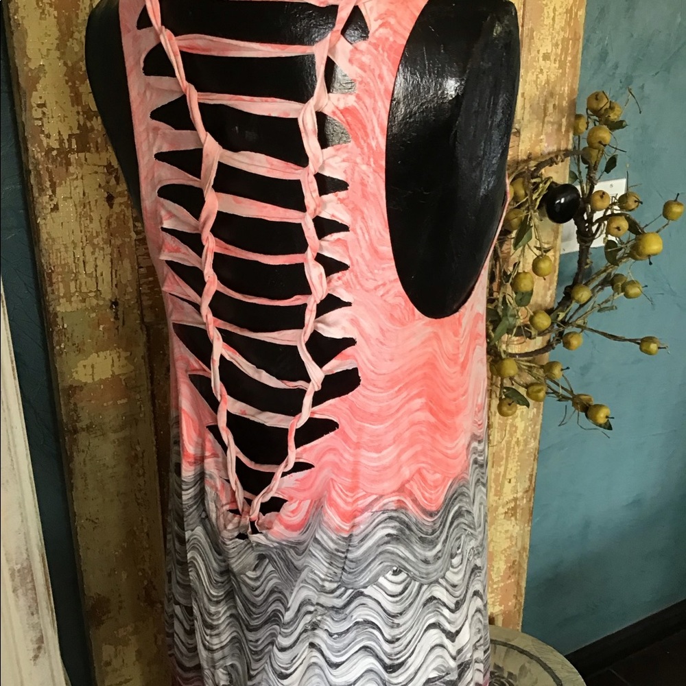 Becca swimsuit cover-up cosmic cutout